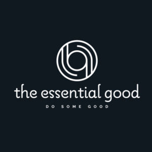 The Essential Good Tee Black Design