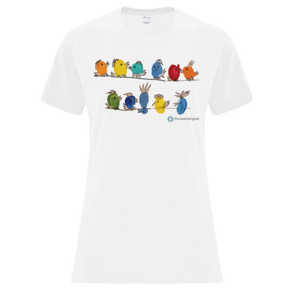 Birds on a Wire Ladies Tee Thumbnail