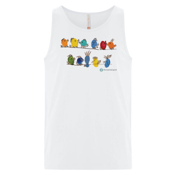 Birds on a Wire Tank Thumbnail