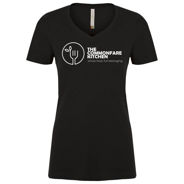 CommonFare Kitchen Ladies V-Neck T-Shirt Thumbnail