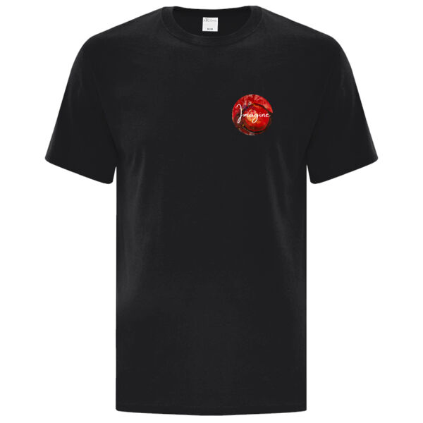 Imagine Art Collective - Red and White - ATC EVERYDAY COTTON TEE Thumbnail