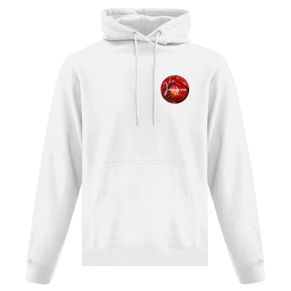 Imagine Art Collective - Red and Black - ATC EVERYDAY FLEECE HOODED SWEATSHIRT Thumbnail