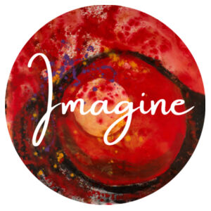 Imagine Art Collective - Red and Black - ATC EVERYDAY FLEECE HOODED SWEATSHIRT Design