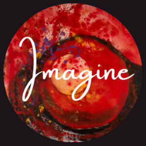 Imagine Art Collective - Red - Unstructured Classic Dad's Cap Design